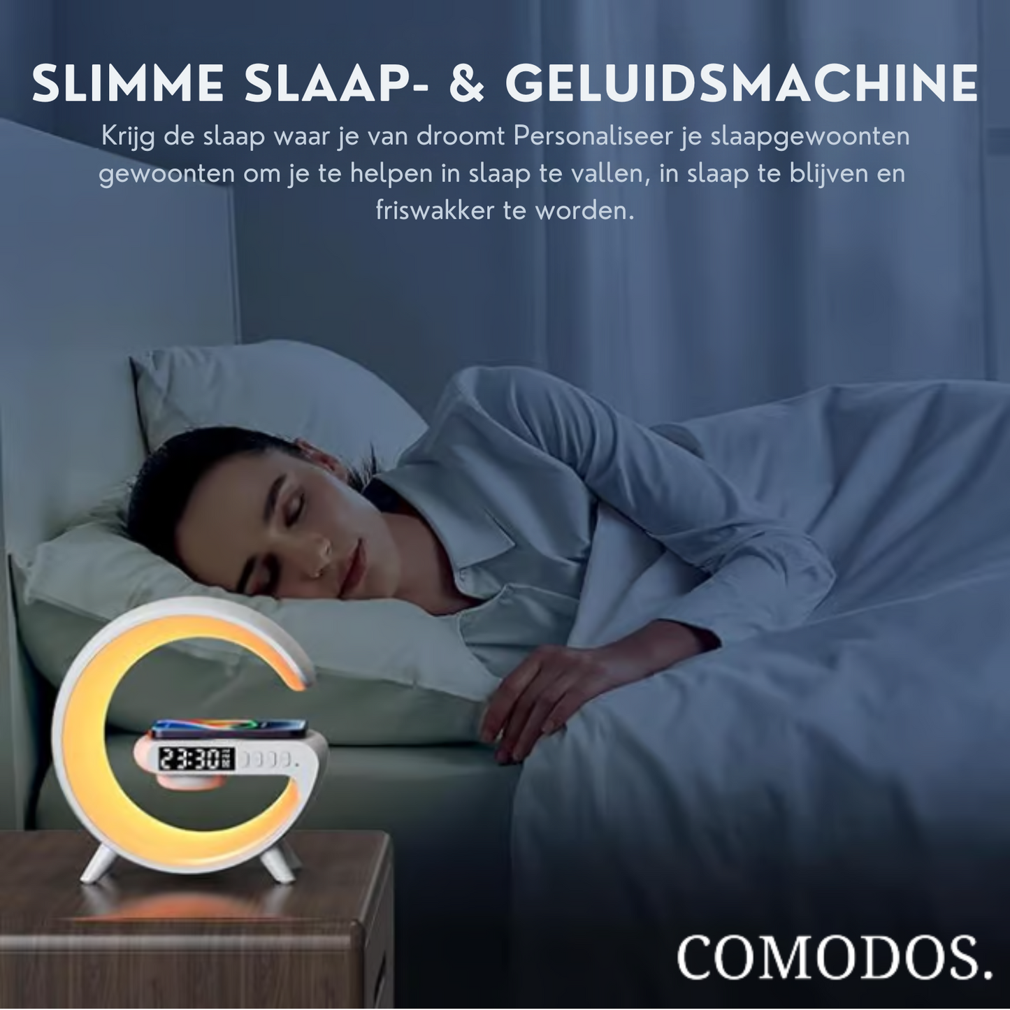 GlowSync™ | Draadloze Lamp en Luidspreker