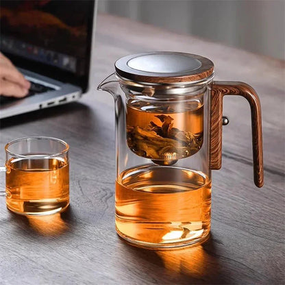 TeaBrew™ | Drukknop Theepot
